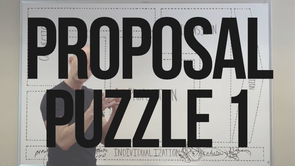 Proposal Puzzle 1 on Vimeo