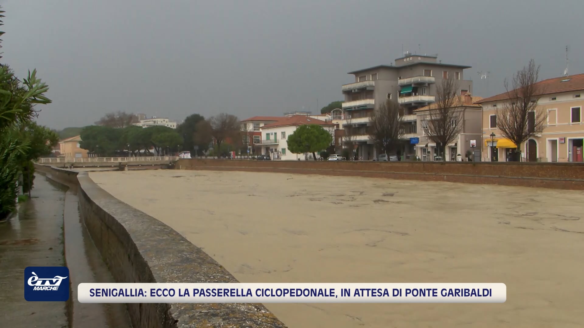Senigallia: ecco la passerella ciclopedonale, in attesa di Ponte Garibaldi - VIDEO
