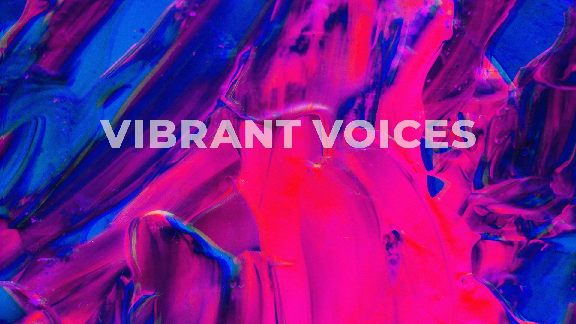 Vibrant Voices: Advancing Progress Through Visibility on Vimeo