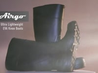 Tingley Airgo™ 15-1/10 in. Size 12 Mens Plastic and Rubber Ultralight Plain Toe Boots in Black T2114112 at Pollardwater