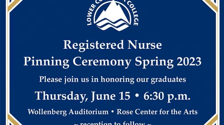 Spring 2023 Nursing Pinning Ceremony recognizes 40