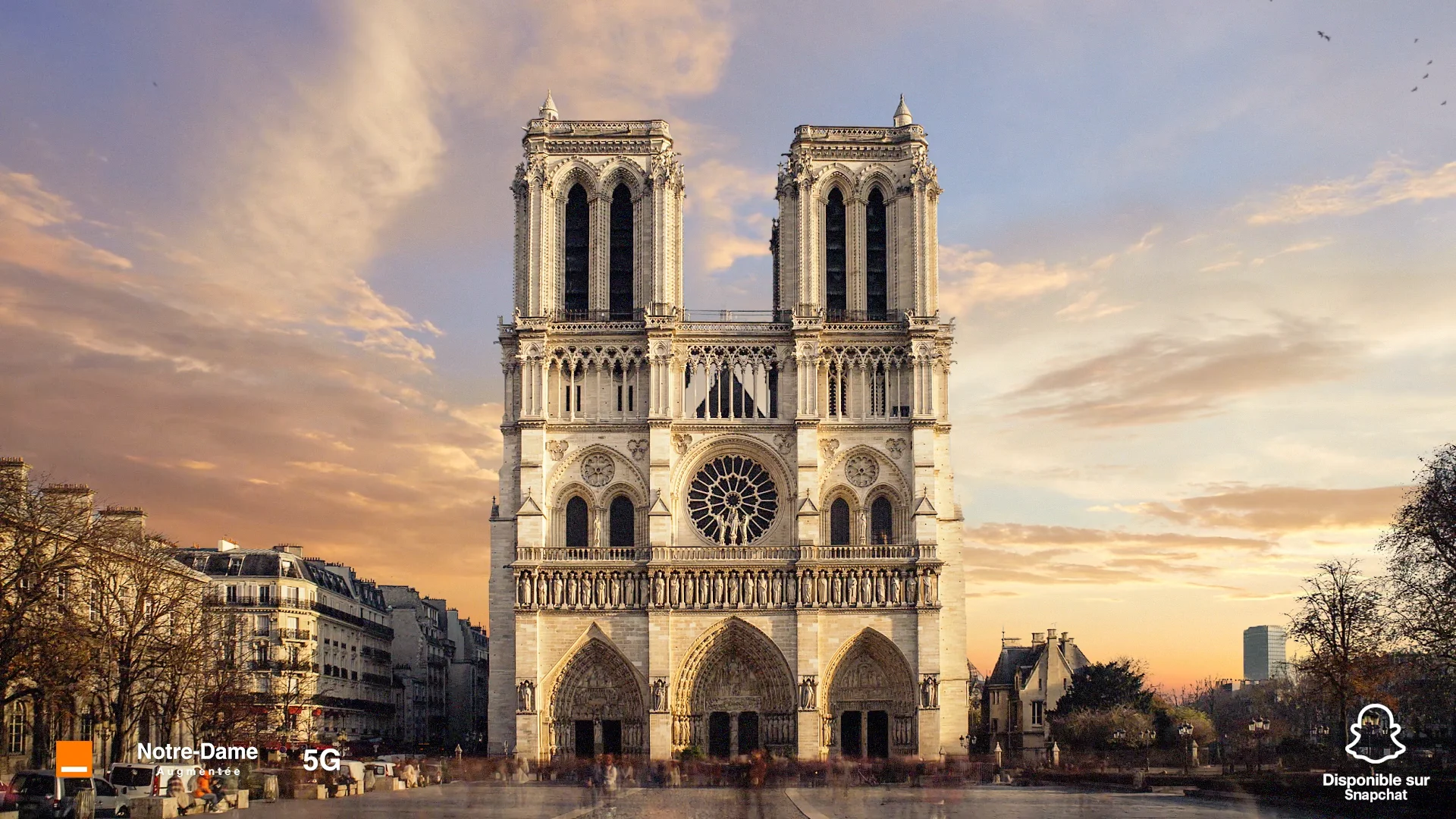 SnapChat & Notre Dame AR5G 16-9  