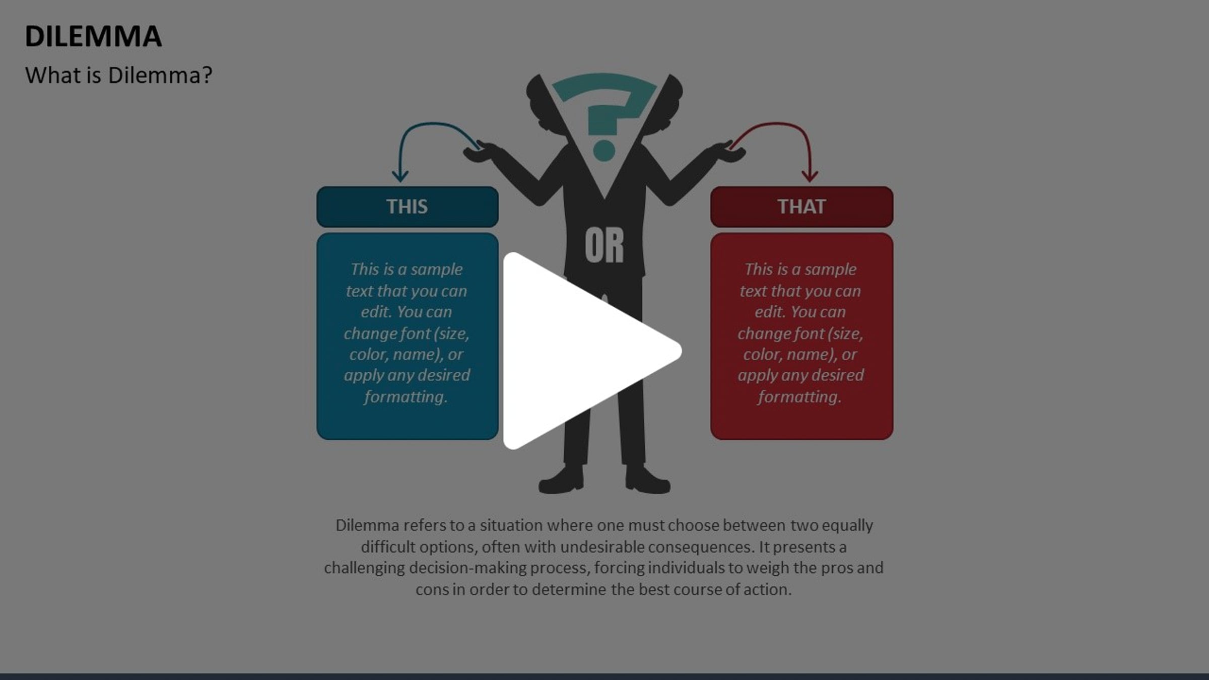 Dilemma Animated Presentation - SketchBubble | Videos & Movies on Vimeo