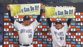 バファローズ・山下舜平大投手・茶野篤政選手ヒーローインタビュー 6月1日 オリックス・バファローズ 対 広島東洋カープ