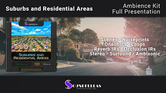 Suburbs and Residential Areas - Full Library Presentation