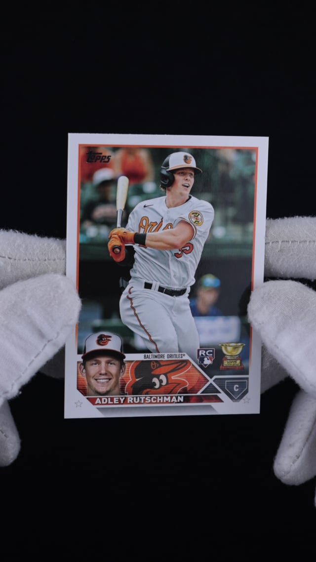 : 2023 Topps Baseball #250 Adley Rutschman Rookie Card