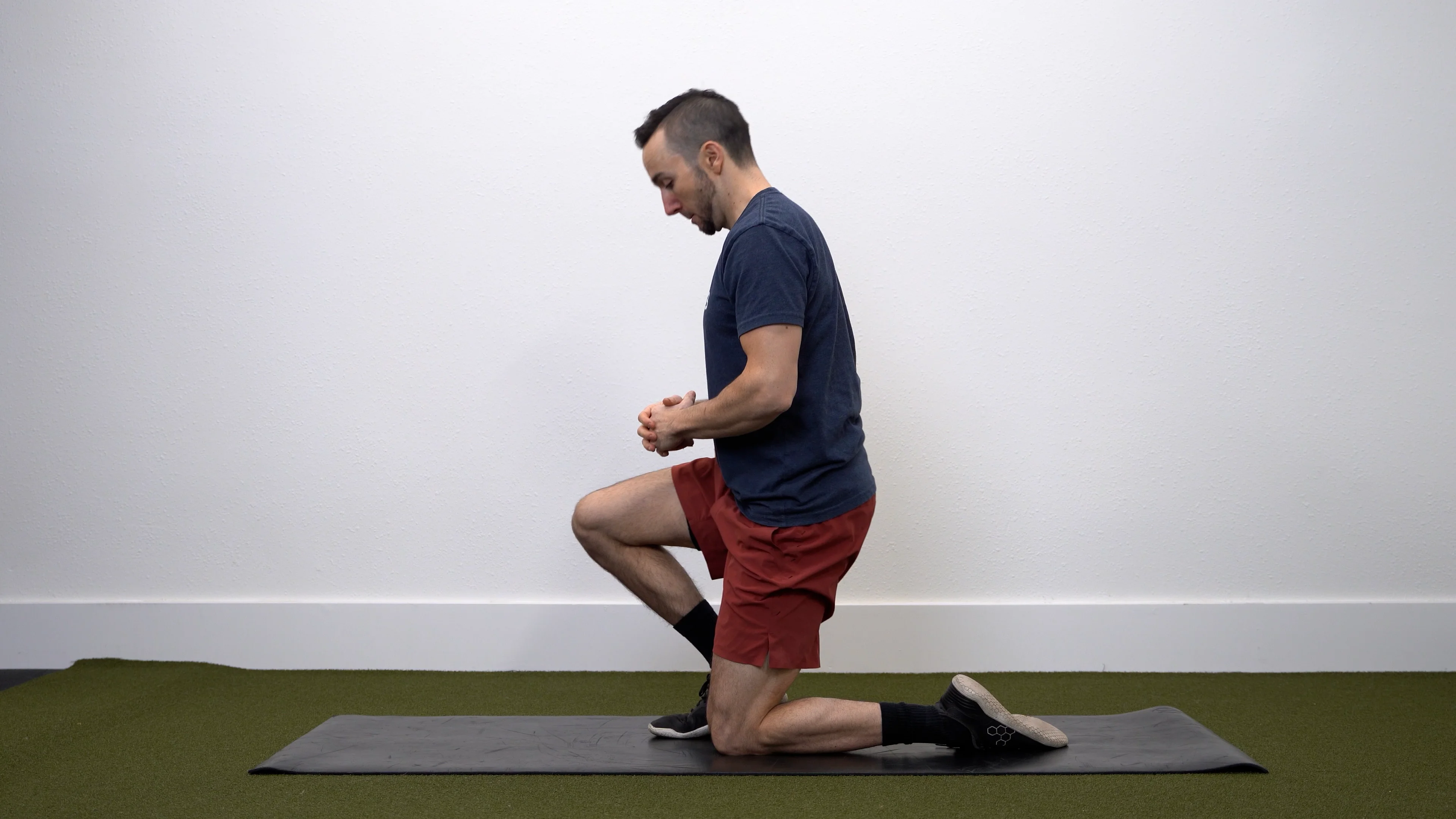 Half Kneeling Rock Back - Ankle (Demo)