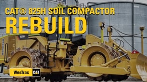 Cat® 825H Soil Compactor Rebuild for Daracon