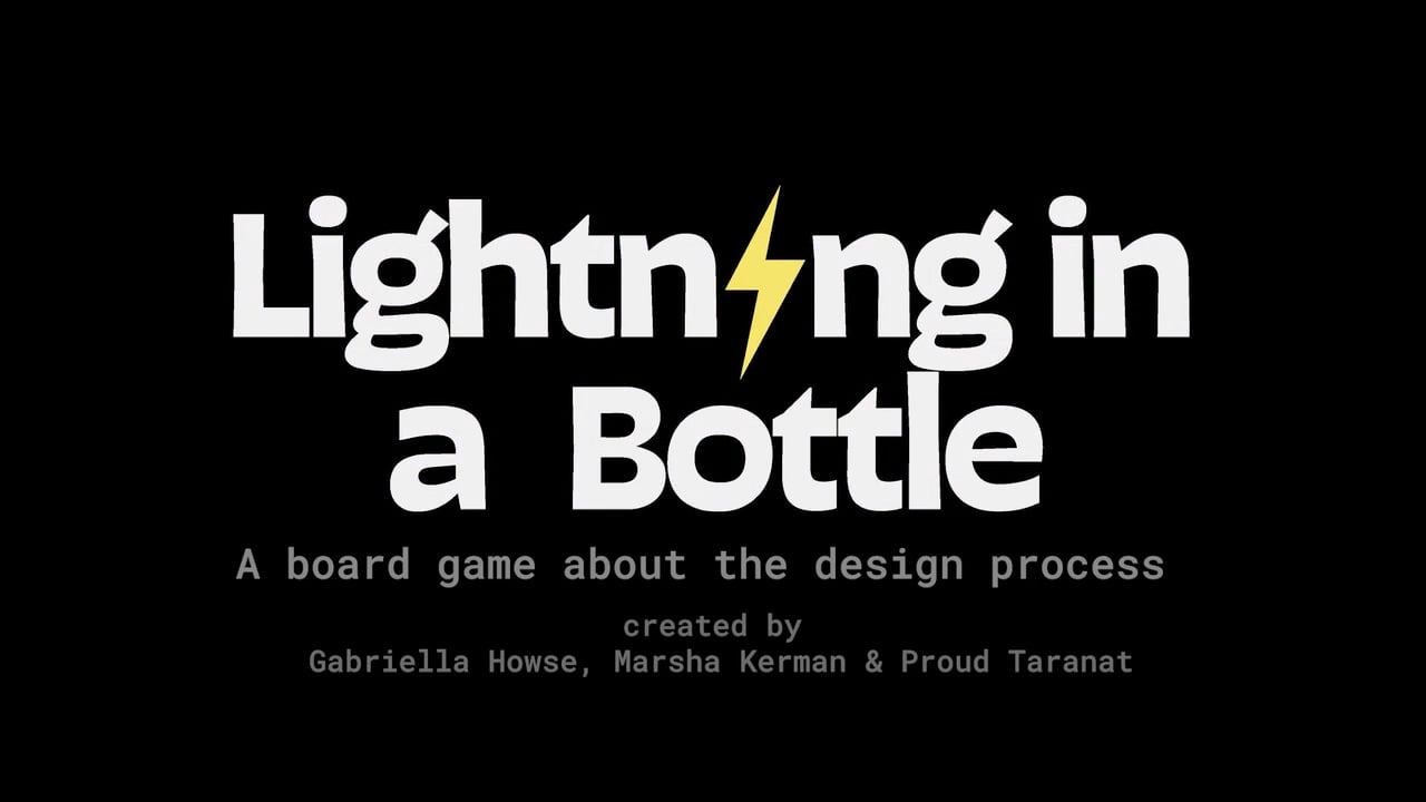 Lightning in a Bottle Board Game on Vimeo