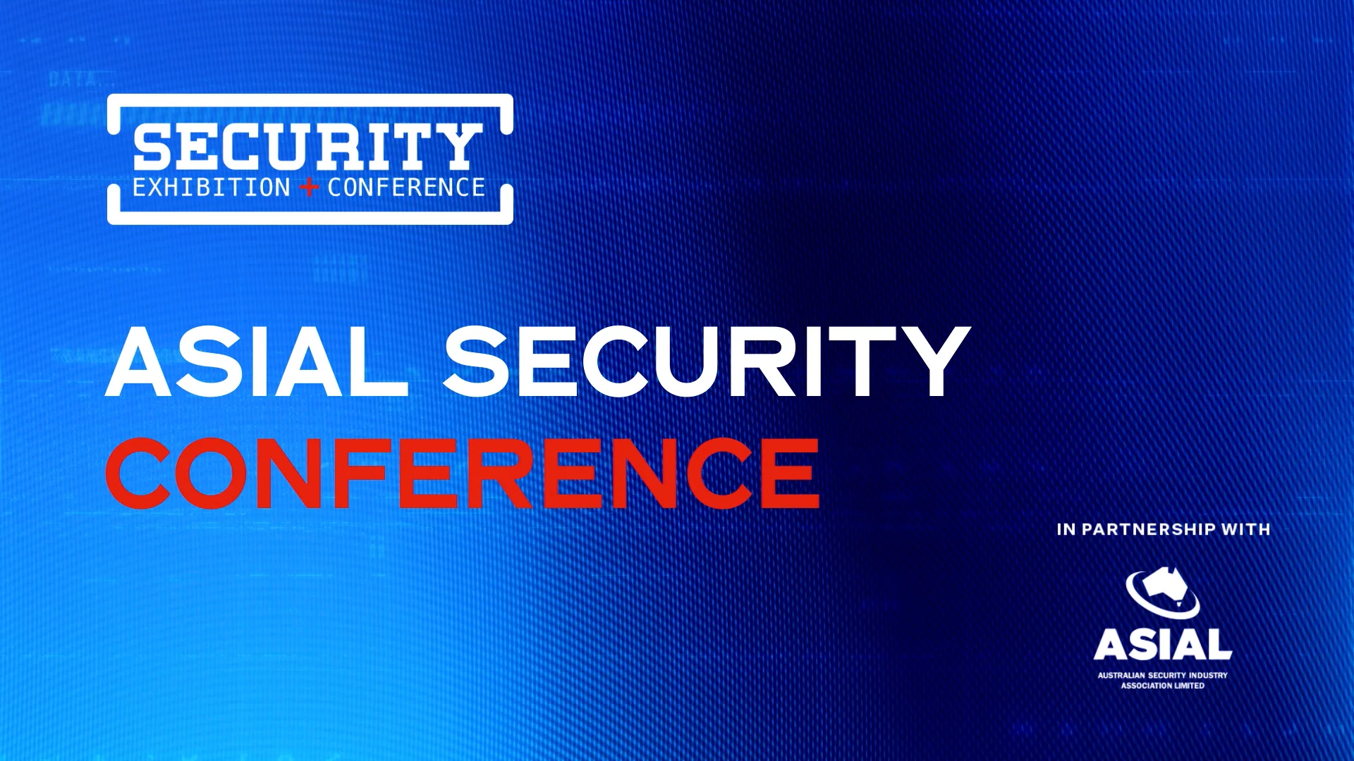 ASIAL Security Conference on Vimeo