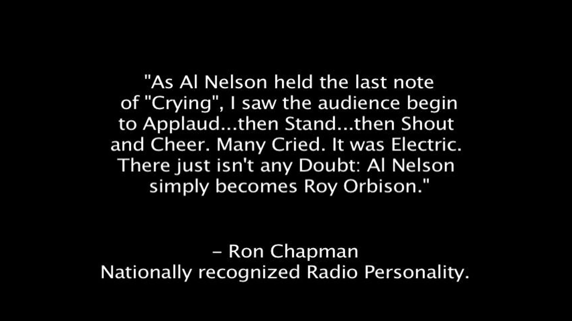 Promotional video thumbnail 2 for Al Nelson Rock "N" Soul Show