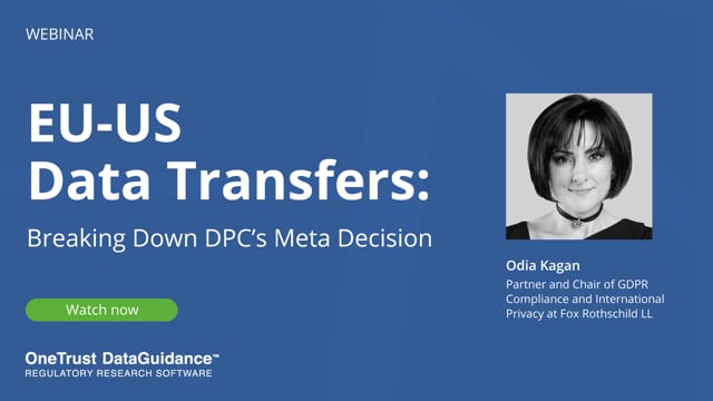EU-US Data Transfers: Breaking Down DPC's Meta Decision