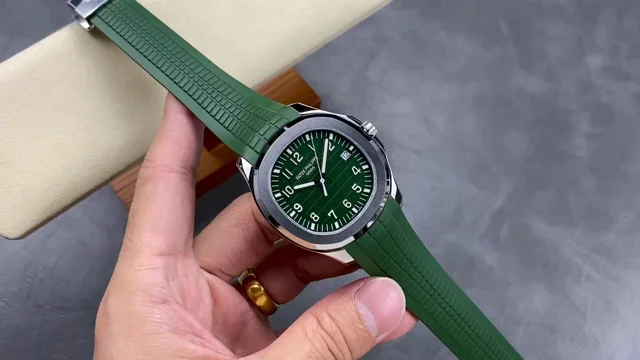 Patek philippe best sale camo green strap