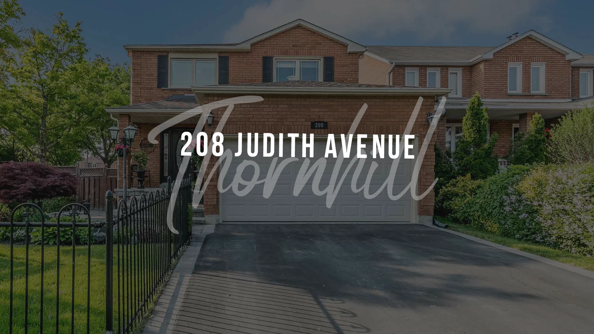 208 Judith Avenue, Thornhill.mp4 on Vimeo