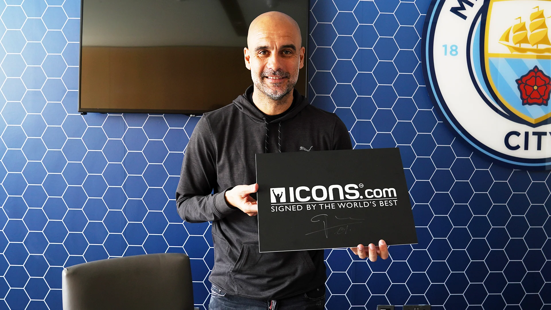 Pep Guardiola Signed Memorabilia & Autograph | Icons.com