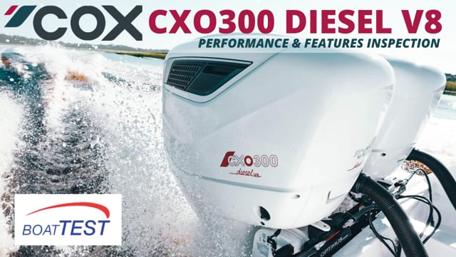 Cox CXO300 300-HP Diesel Outboard Engine Tested