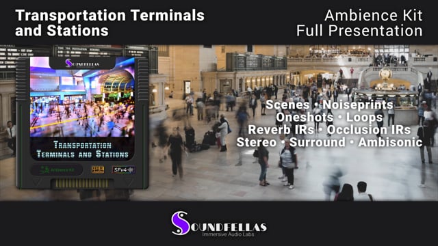 Transportation Terminals and Stations - Full Library Presentation