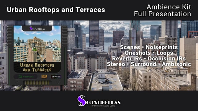 Urban Rooftops and Terraces - Full Library Presentation