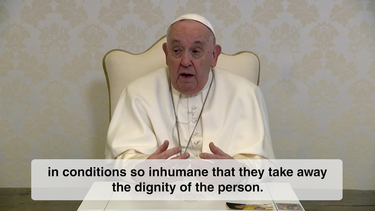 For the abolition of torture – The Pope Video 6 – June 2023(1080p)