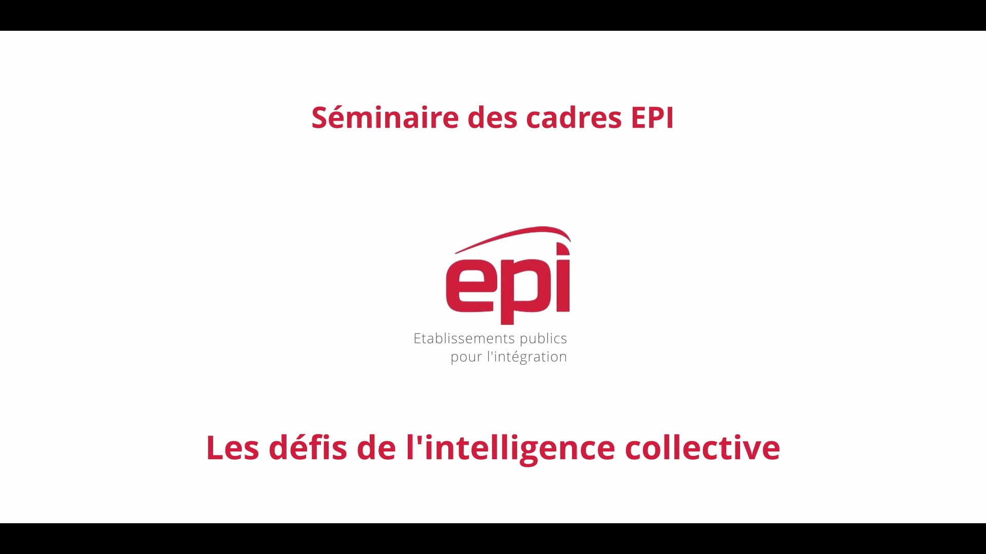 EPI : Les défis de l'intelligence collective - VERSOIX