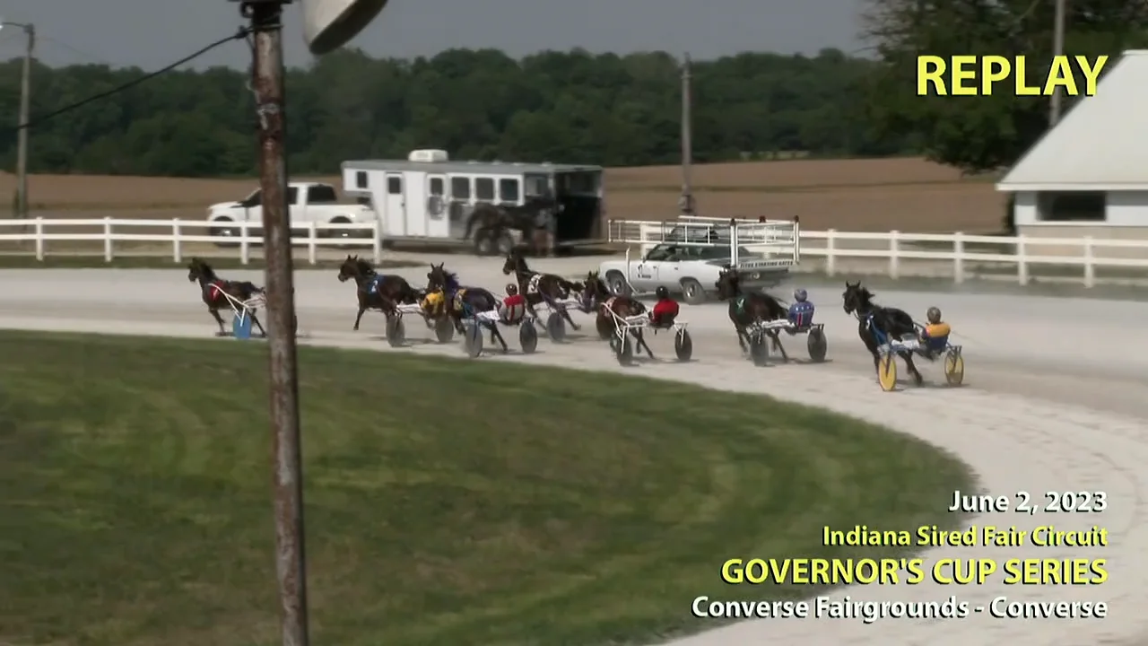 2023 Indiana Sired Fair Circuit Races 6/2/2023 Converse Races 1 thru