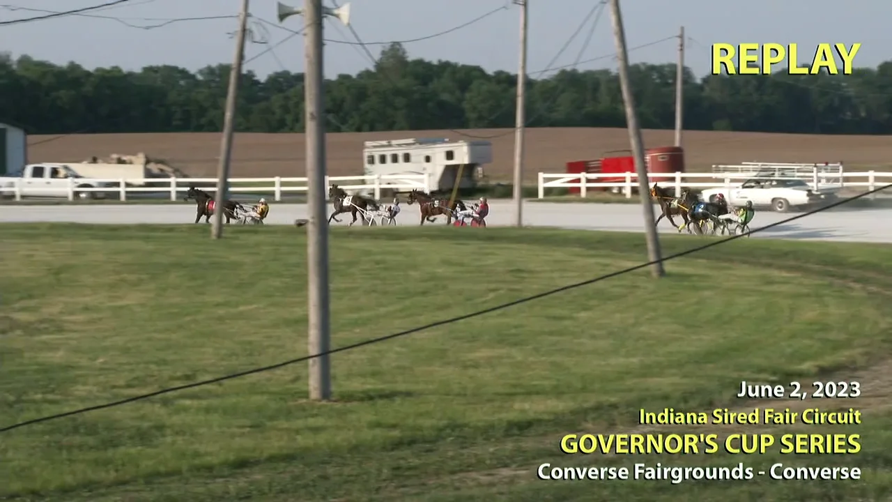 2023 Indiana Sired Fair Circuit Races 6/2/2023 Converse Race 16 on Vimeo