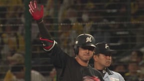 【9回表】最終回に3点差を追いつく!! マリーンズ・藤岡裕大 ライトへの同点タイムリーヒット!!  2023年6月3日 阪神タイガース 対 千葉ロッテマリーンズ