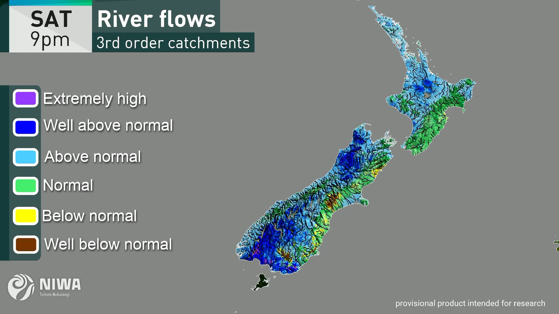 Latest river flow forecast on Vimeo