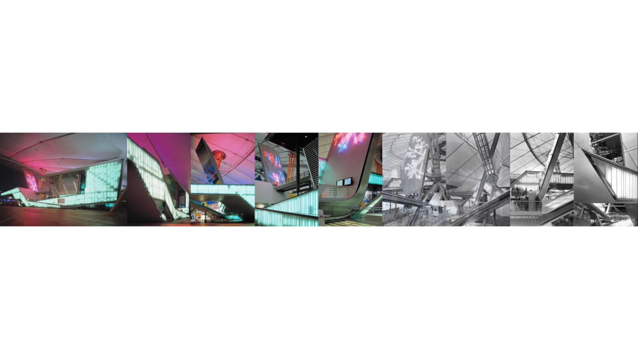 Zaha Hadid Retrospective Installation