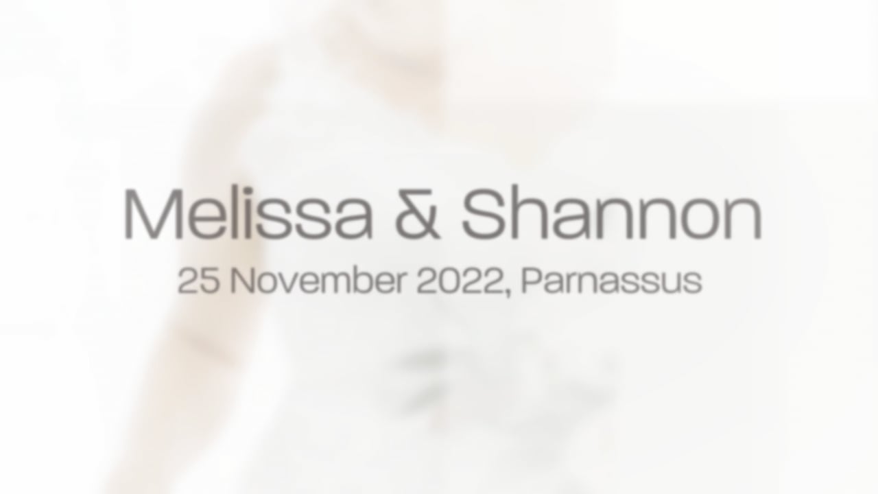 Parnassus Wedding Video, Melbourne - Melissa and Shannon