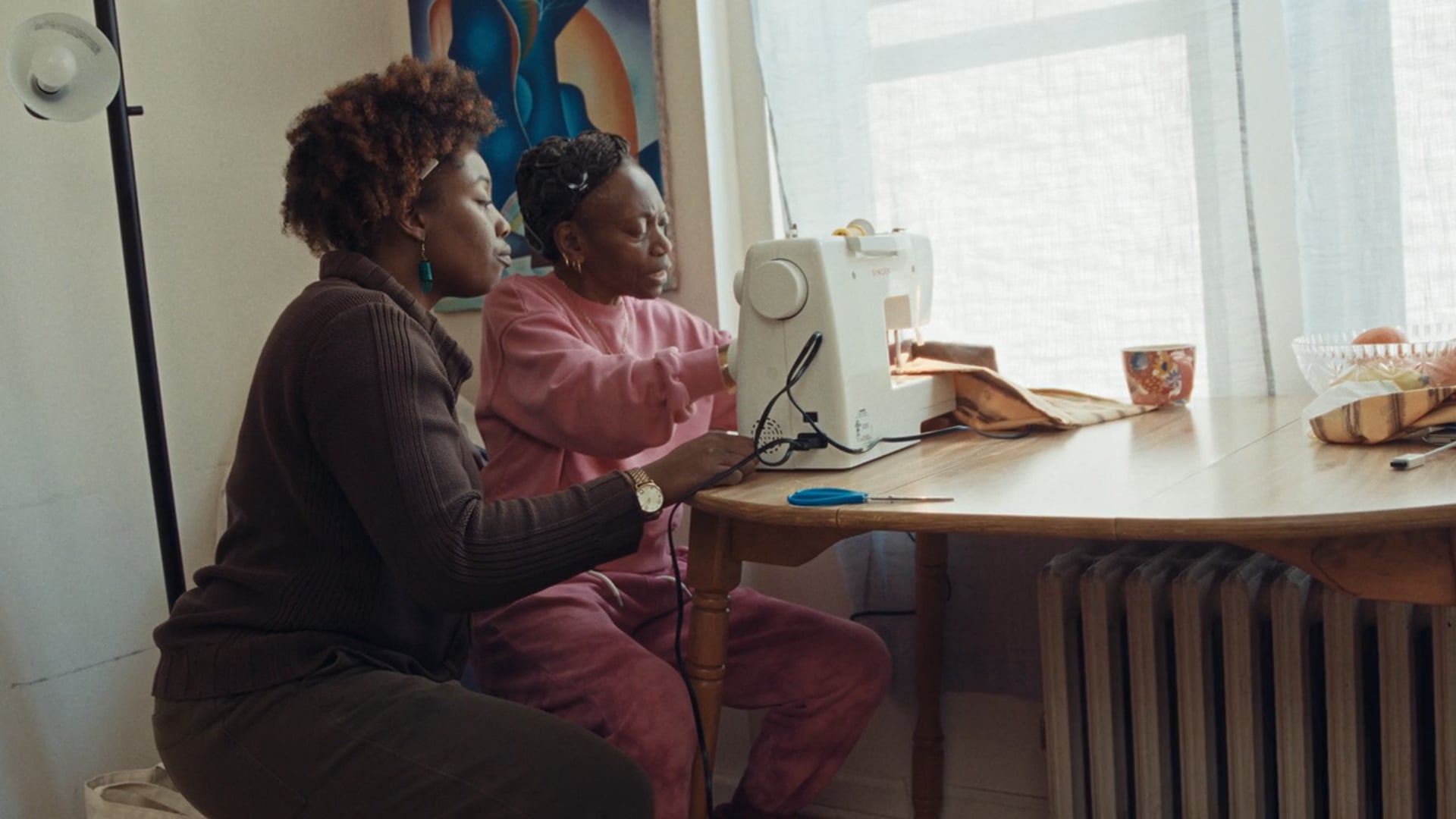 “Sewing Herself Comforts”