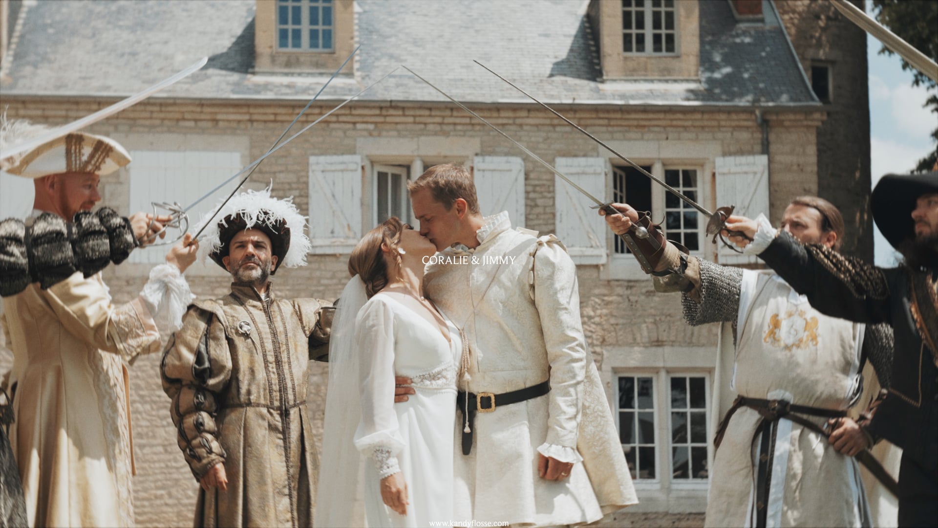 coralie & jimmy // château d'amondans // wedding teaser 2023
