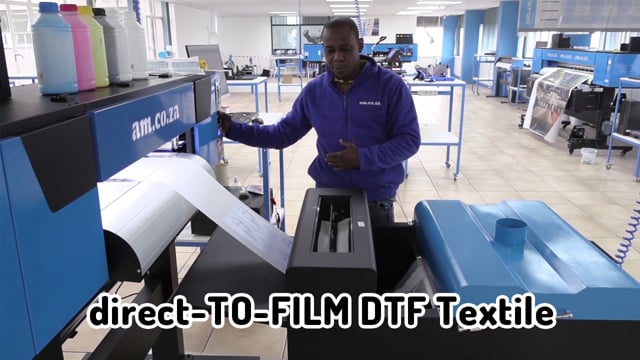 DTF Printer and Powder Shaker Usage Walkthrough for 600mm directTOFILM DTF Textile Printer