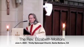 Sermon June 4, 2023: Elizabeth Molitors