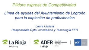 Pldora express - Lnea de ayudas del Ayuntamiento de Logroo para la captacin de profesionales