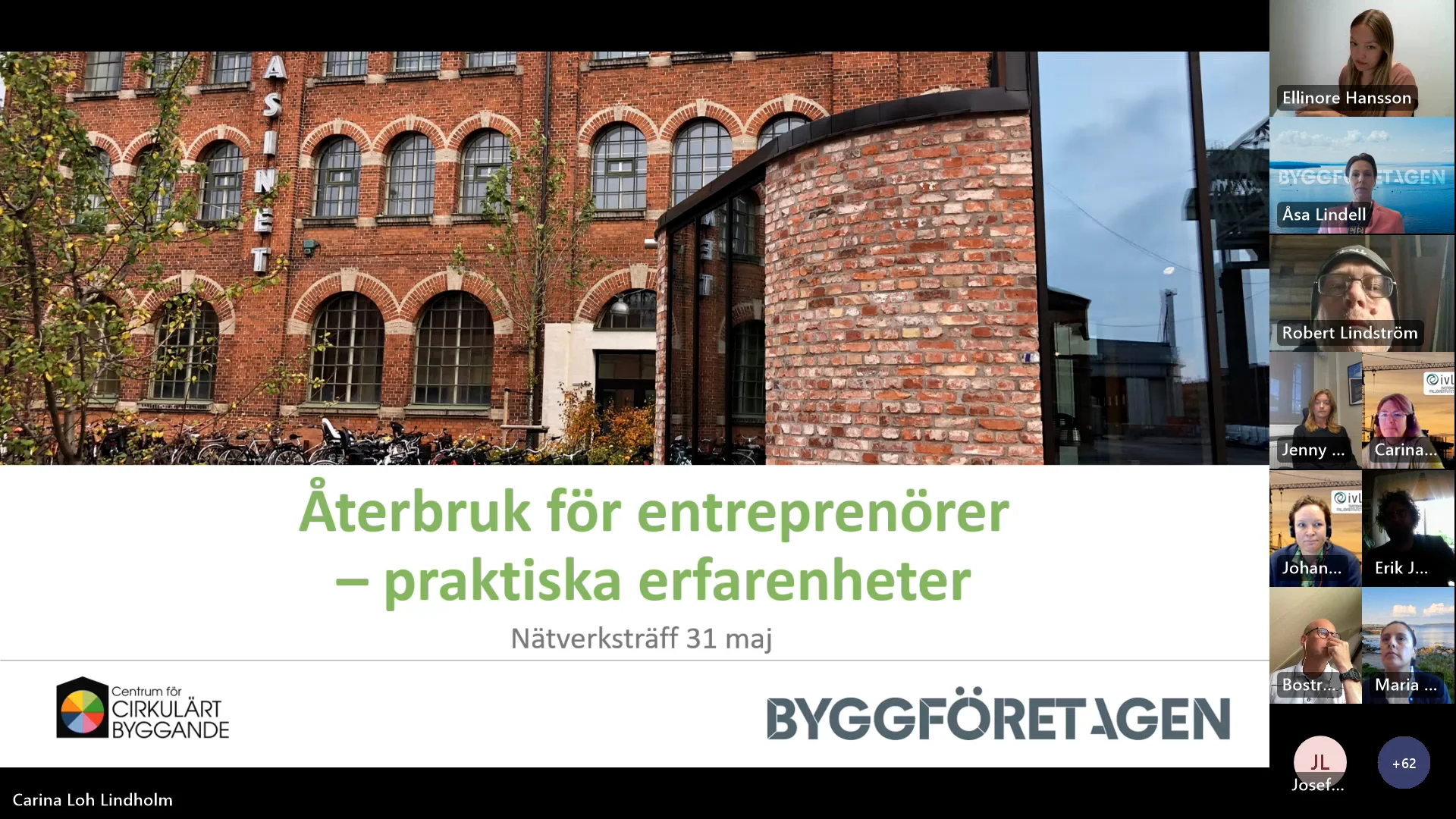 Återbruk för entreprenörer – garantier och upphandling on Vimeo