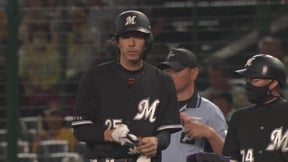 【5回表】5試合連続安打!! マリーンズ・岡大海 タイムリーヒットで反撃開始!!  2023年6月5日 阪神タイガース 対 千葉ロッテマリーンズ