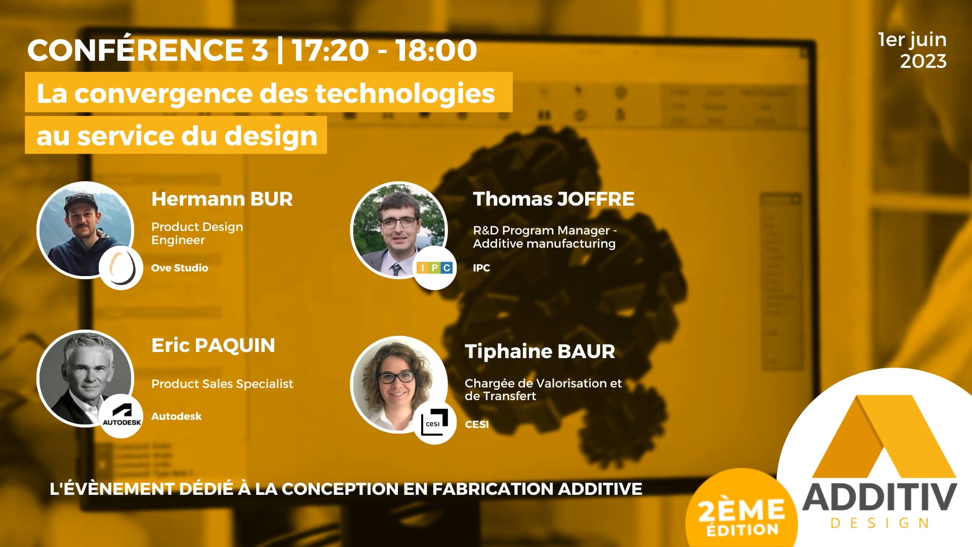 CONFÉRENCE 3 - La convergence des technologies au service du design