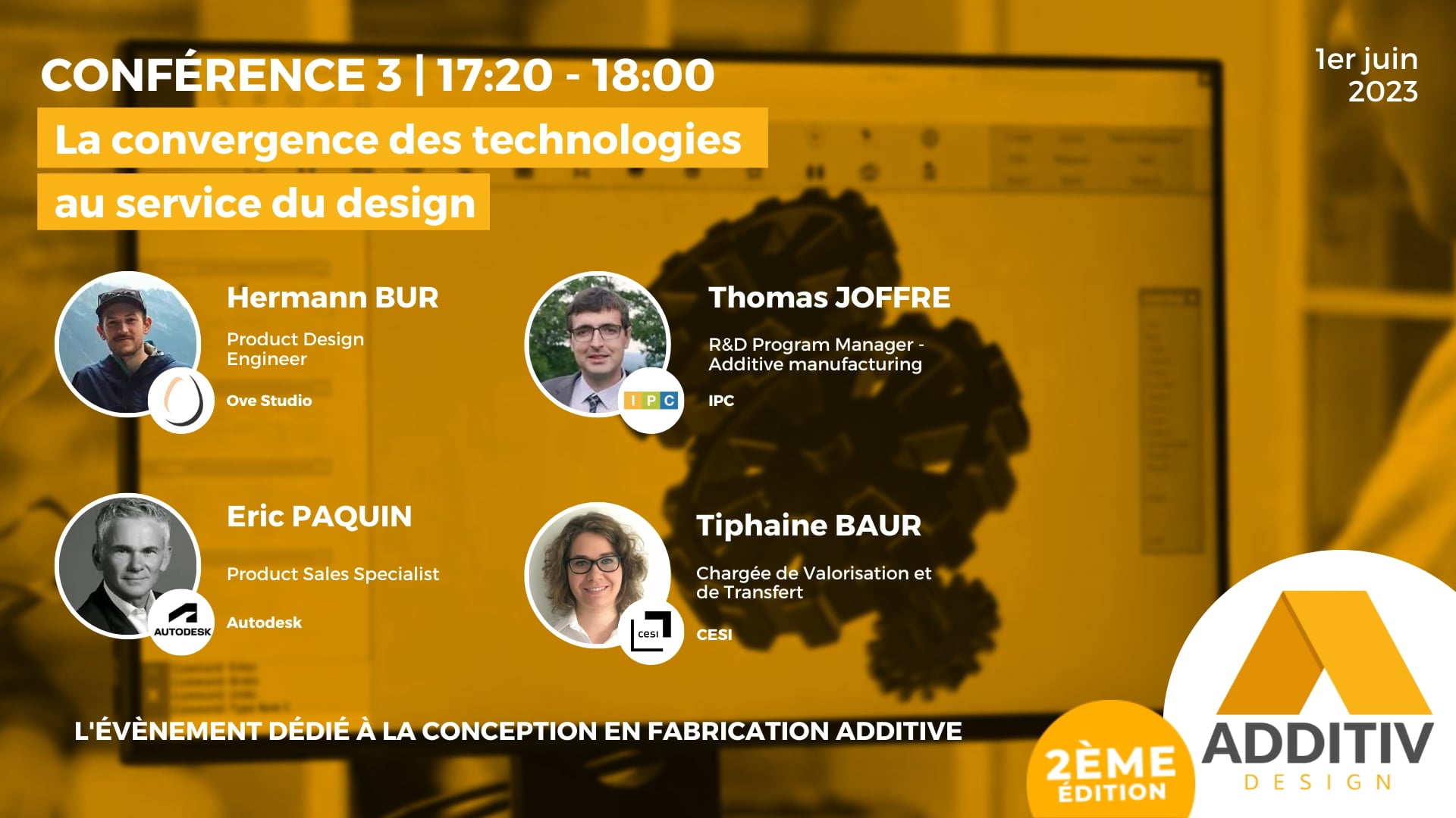 CONFÉRENCE 3 - La convergence des technologies au service du design