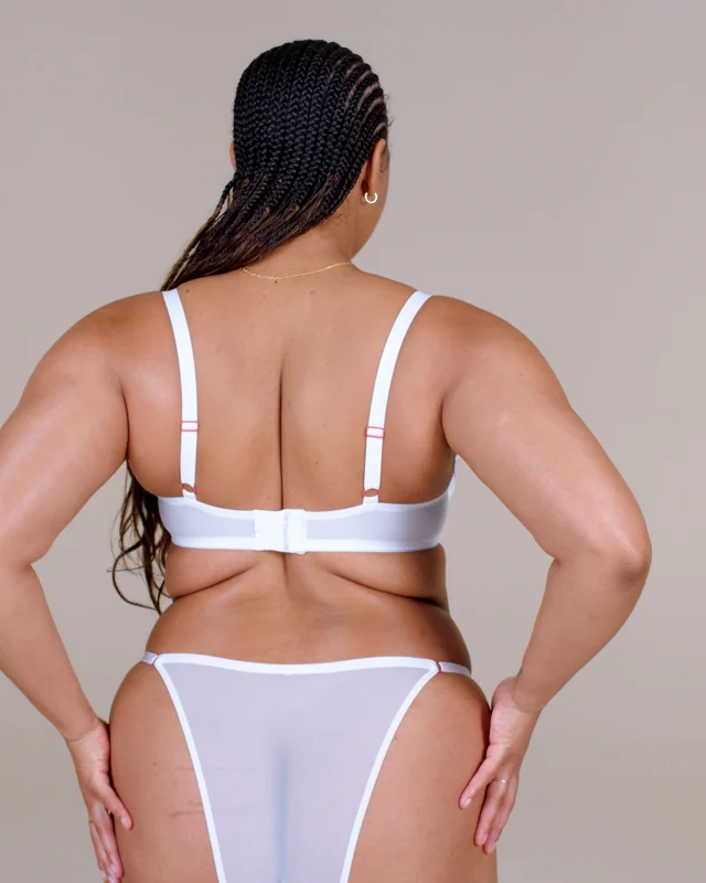 Bettie White Plus Contour Balconette, 38DDD-46DD