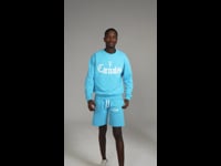 Carnales Embroidered Logo Sweatshirt Blue