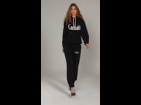 Carnalita Embroidered Logo Track Pant Black