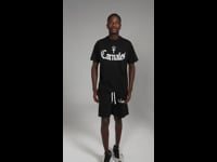 Carnales Printed Logo T-Shirt Black