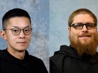Father Celestine and Father Gregory