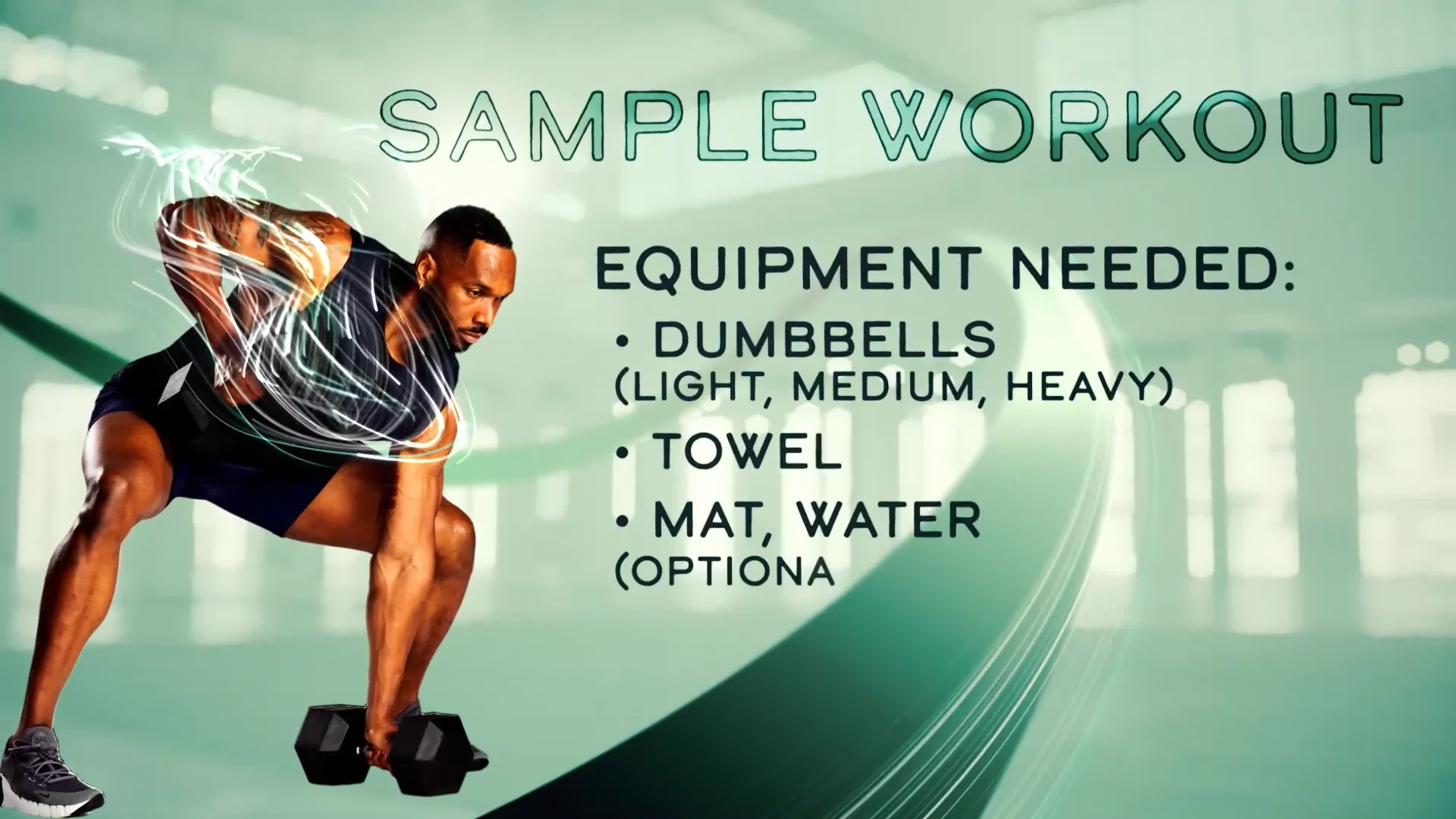 FLUID Full Body Workout with Dumbbells