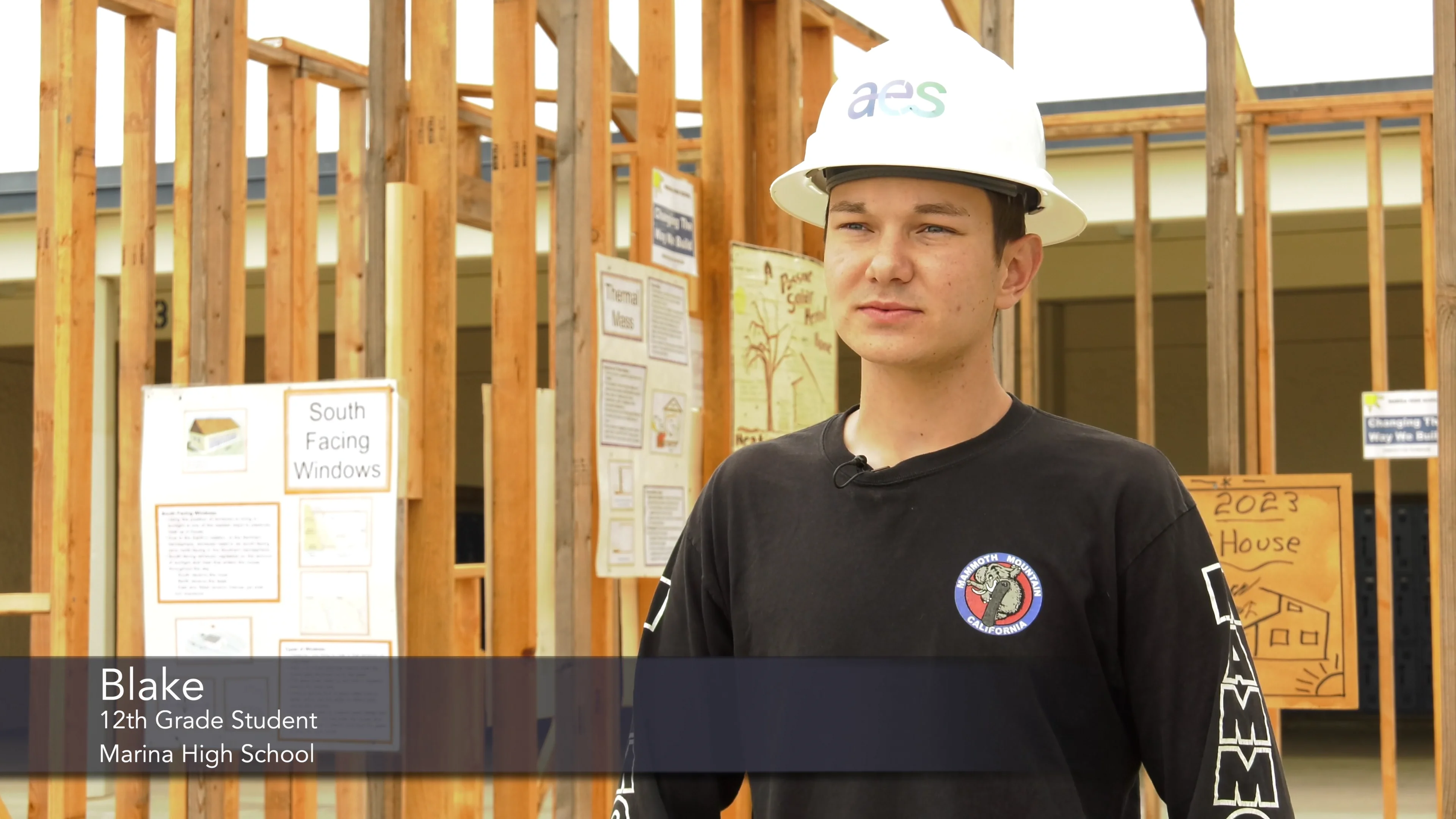 VIDEO: Marina High School students incorporate passive solar 