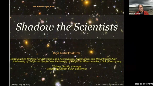 StS Astronomy Outreach Partners – Shadow the Scientists