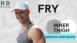 Inner thigh Fry (weights+block+step) 60523
