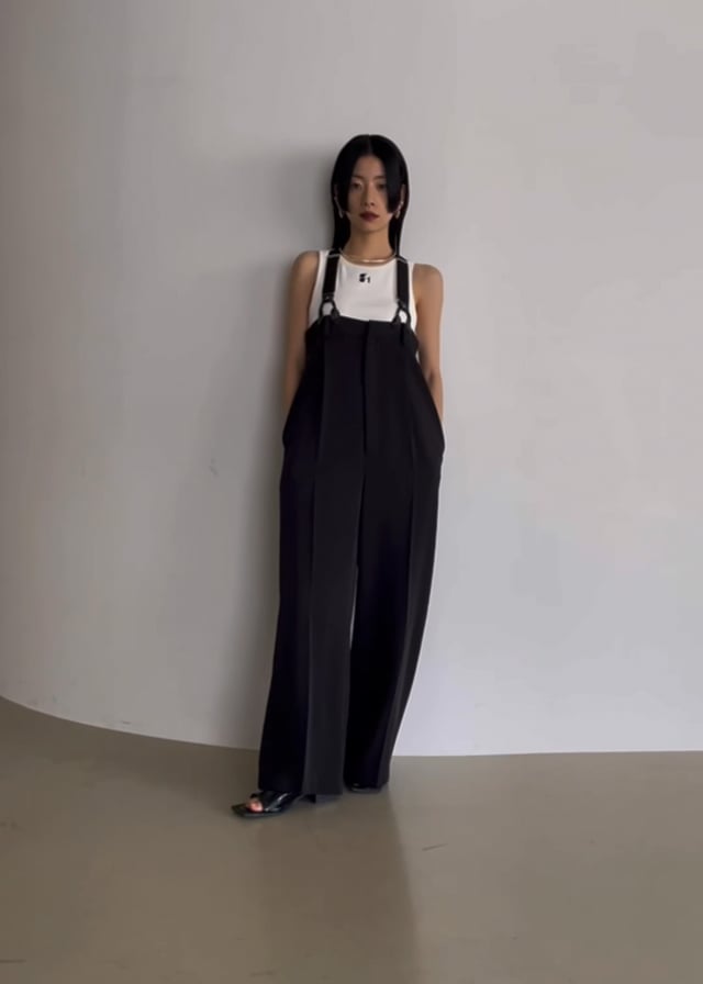 2022年5月新作下旬 ameri MEDI GENTILHOMME SUSPENDER PANTS - 通販