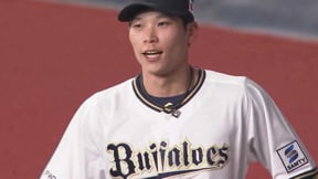 【1回表】バファローズ・中川圭太 フェンスギリギリの打球をランニングキャッチ!!  2023年6月6日 オリックス・バファローズ 対 読売ジャイアンツ
